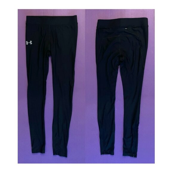 Rearly Used Under Armour UA Heatgear Compression Running Tights - Picture 1 of 1
